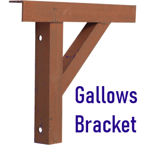 chimney gallows bracket